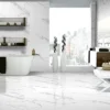 Arya Statuario Leo 24X48 23.6X47.2 Polished Porcelain Tile 0