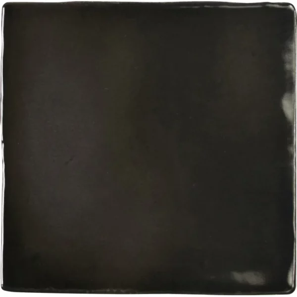 Cire Black 4X4 3.94X3.94 Glossy Ceramic tile 3