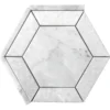 Wakefield 8X8 Polished Marble Mosaic 3