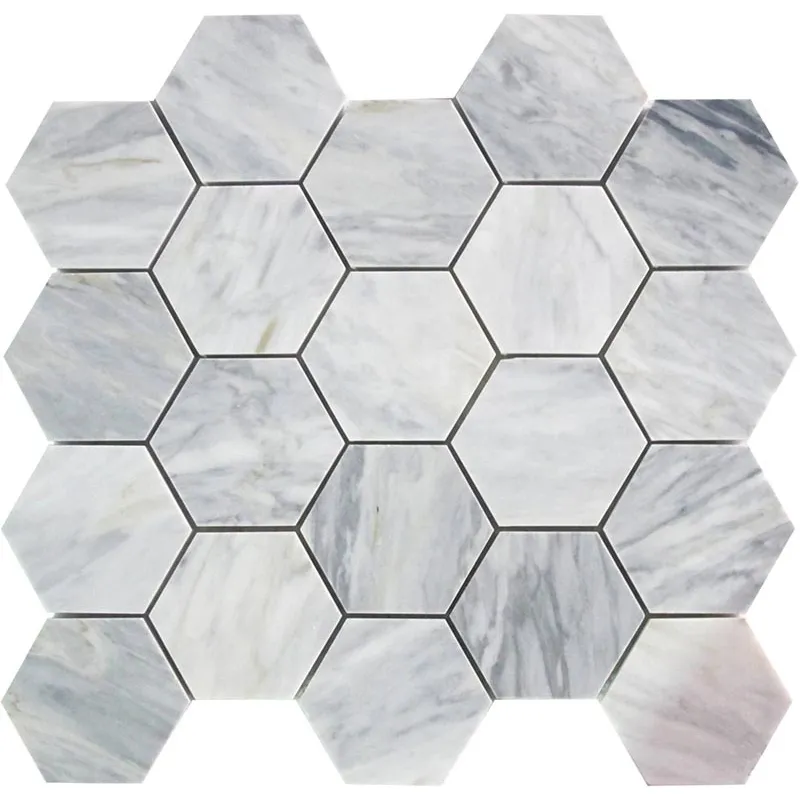 Maggiore 3x3 Polished Marble Mosaic 0