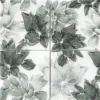 Bloom Green 5.9x5.9 Etched Marble Mosaic 0