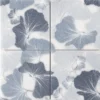 Gingko Blue 5.9x5.9 Etched Marble Mosaic 2