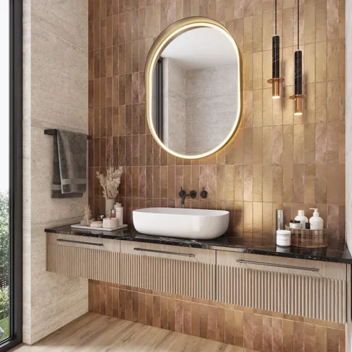 Galvanta Bronze 2.5X9.84 Matte Porcelain Tile 0