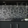 Riviera Gris 2.9X2.9 Glossy Glass Mosaic 0