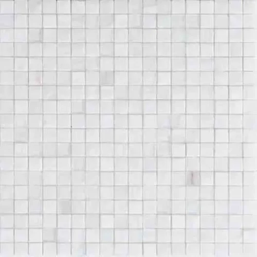 Nb-Wh115 0.6X0.6 Glossy Glass Mosaic 0