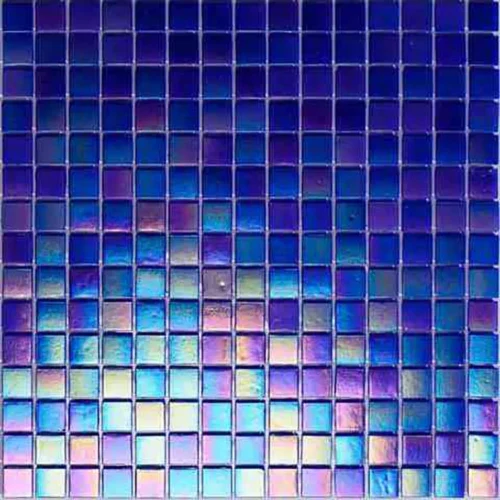 Pe-Bl516 0.8X0.8 Glossy Glass Mosaic 0