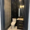 Black Crown 27.4x28.5 Polished Marble Tile 3