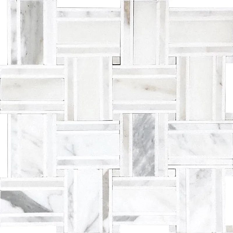 Lucca 2.6X3.3 Polished Marble Mosaic 2