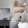 Lucca 2.6X3.3 Polished Marble Mosaic 1