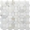 Montalcino 1.2X1.2+1.2X2+0.4X0.4 Polished Marble Mosaic 6