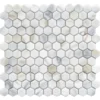 Volterra 1X1 Polished Marble Mosaic 2