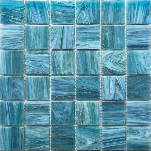 2St-Gr727 2X2 Glossy Glass Mosaic 0