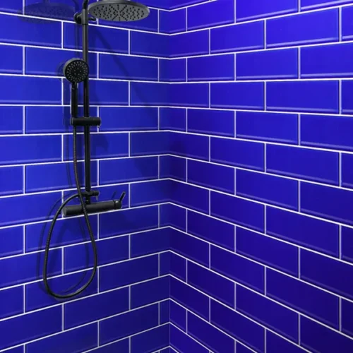 Cobalt Blue 4X16 Gloss Glossy Glass Tile 0