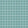 Aqua Matte 1X1 Glass Mosaic 0