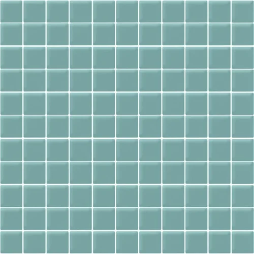 Aqua Matte 1X1 Glass Mosaic 0