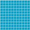 Turquoise Cloud Gloss 1X1 Glossy Glass Mosaic 0