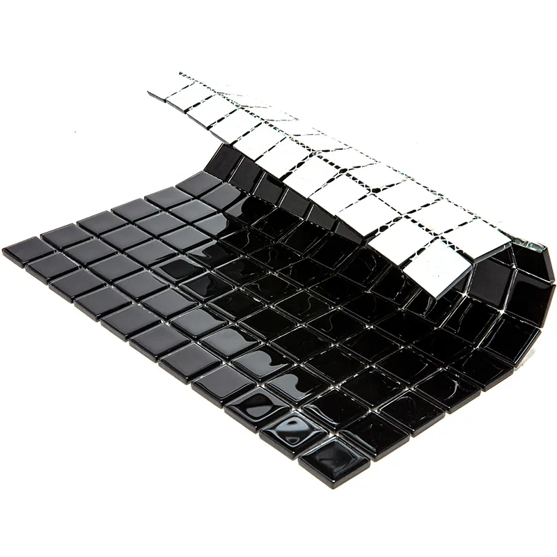 Shadow Gloss 1X1 Glossy Glass Mosaic 2