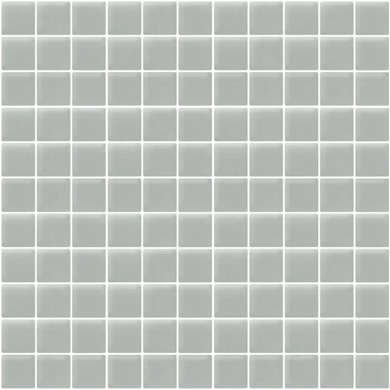 Gray Cloud Gloss 1X1 Glossy Glass Mosaic 0