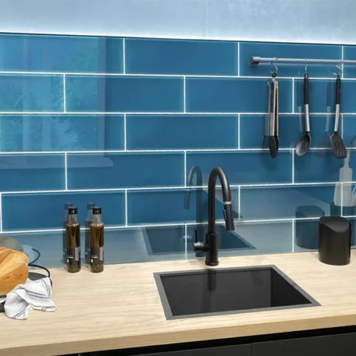 Laguna 4X16 Gloss Glossy Glass Tile