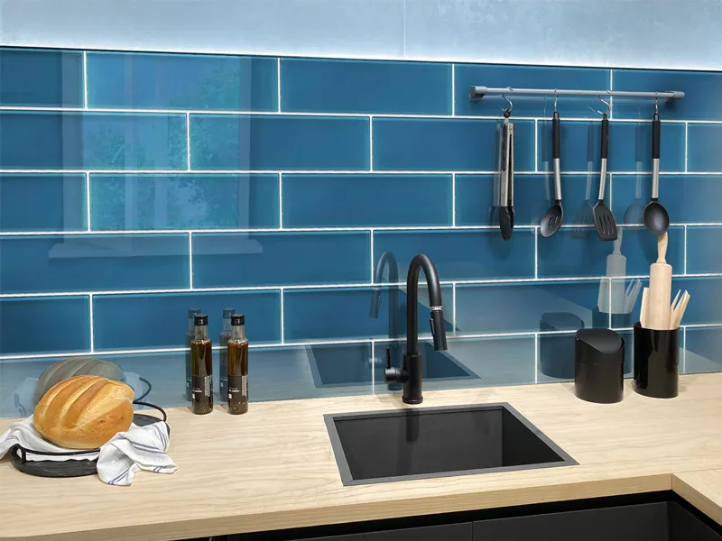 Laguna 4X16 Gloss Glossy Glass Tile