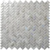 Espiga Pearl 0.4X0.9 Glossy Glass Mosaic 0