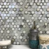 Cordoba Pearl 1X1 Glossy, Matte Glass, Ceramic Mosaic 2