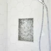 Cordoba Pearl 1X1 Glossy, Matte Glass, Ceramic Mosaic 9