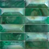 Allure Green Rectangular 1.87X5.81 Rectangle Glossy Glass Mosaic 0