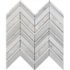 Pearl Island 1.2X4.1+0.4X4.1 Polished Thassos, Shell Mosaic 0