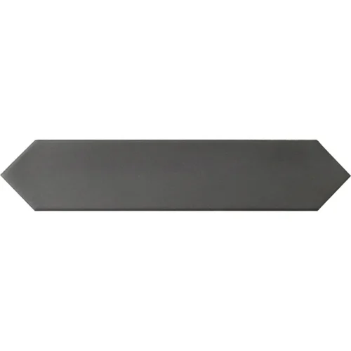 Alfama Pickets Black 2X10 Matte Ceramic Tile 0