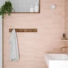 Alfama Pickets Rose 2X10 Matte Ceramic Tile 1