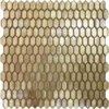 Picket Gold 11.6X11.75 Glossy Glass Tile 0