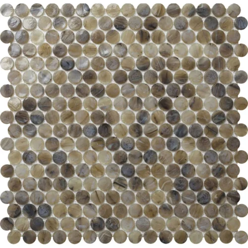 Ronda Mink 0.8X0.8 Glossy Glass Mosaic 0