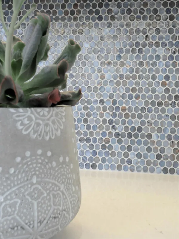 Ronda Denim 0.8X0.8 Glossy Glass Mosaic 1