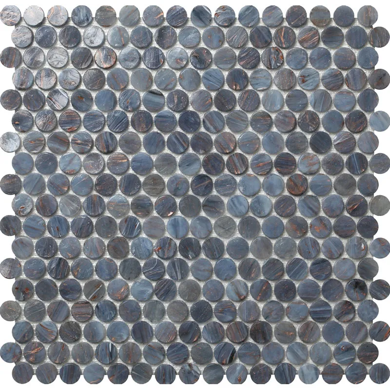 Ronda Denim 0.8X0.8 Glossy Glass Mosaic 0