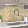 Ronda Gold 0.8X0.8 Glossy Glass Mosaic 2