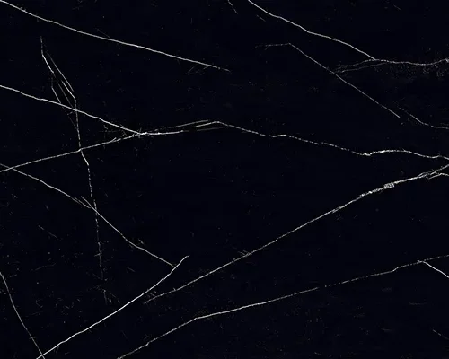 Arya Nero Marquina 24X48 23.6X47.2 Polished Porcelain Tile 0