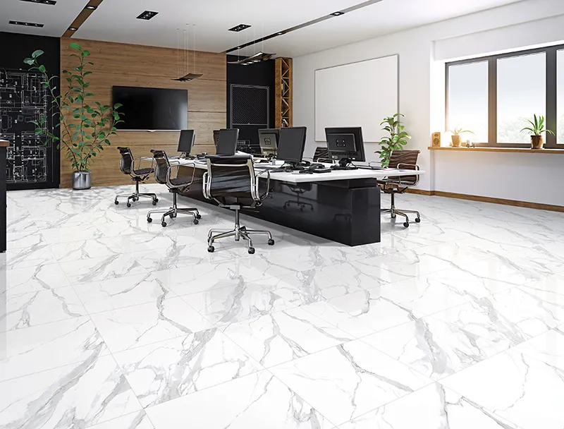 Arya Statuario Leo 24X24 23.6X23.6 Polished Porcelain Tile 1