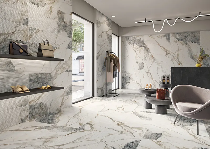 Athabasca Glacier 24X48 47.25X23.6 Brushed Porcelain Tile 8