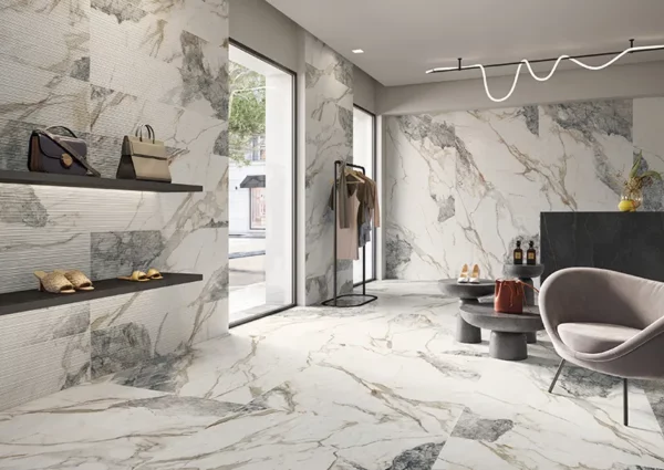 Athabasca Glacier Groove 12X48 11.81X47.25 Natural Porcelain Tile 8