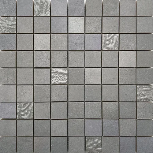 Aurora Grey Mosaic 12.4X12.4 Matte Ceramic mosaic 0