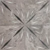 Aura Grey 5.9X5.9 Polished Trojan Grey, Ania Black, Dolomite Mosaic 0