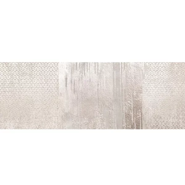 Aurora White Deco 1240 C 11.4X39.4 Matte Ceramic tile 1