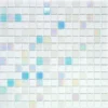 Azure Mix 1 0.8X0.8 Glossy Glass Mosaic 1