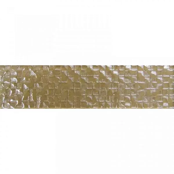 Shimmer Honey 3X12 Textured, Glossy Glass tile 1