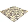 Alder 0.9X0.9 Glossy, Foiled Glass, Resin, Stone Mosaic 3