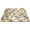 Alder 0.9X0.9 Glossy, Foiled Glass, Resin, Stone Mosaic 2