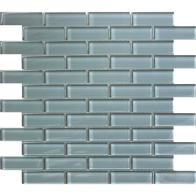 Pale 1X3 Brick Gloss Glossy Glass Mosaic 0