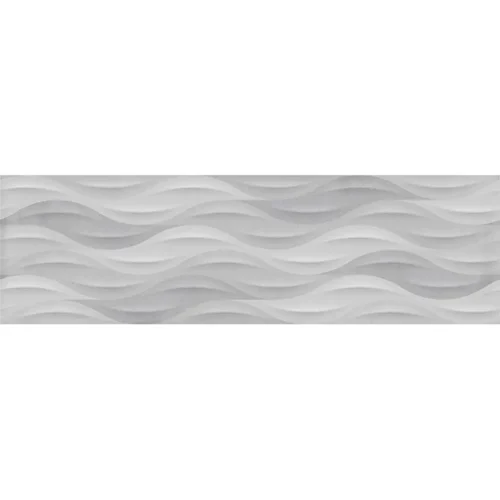 Breeze Grey Deco 11.7X39.2” Matte Ceramic Tile