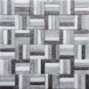 Bastoni 2 0.4X1.9 Polished, Textured, Foiled Stone Mosaic 0